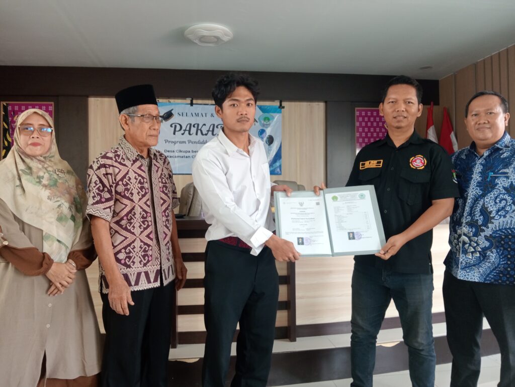 Karang Taruna Desa Cikupa Apresiasi Program PAKADES: Dorong Warga Putus Sekolah oplus 0