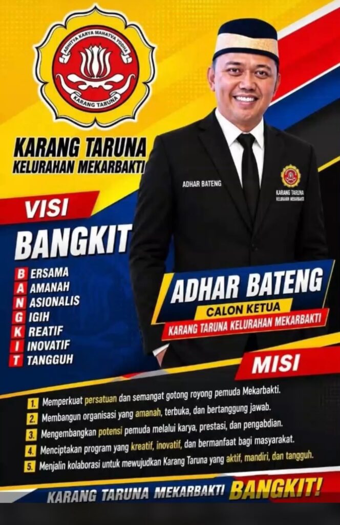 Adhar Bateng Deklarasikan Diri sebagai Calon Ketua Karang Taruna Kelurahan Mekarbakti Usung Visi "BANGKIT" 2462693