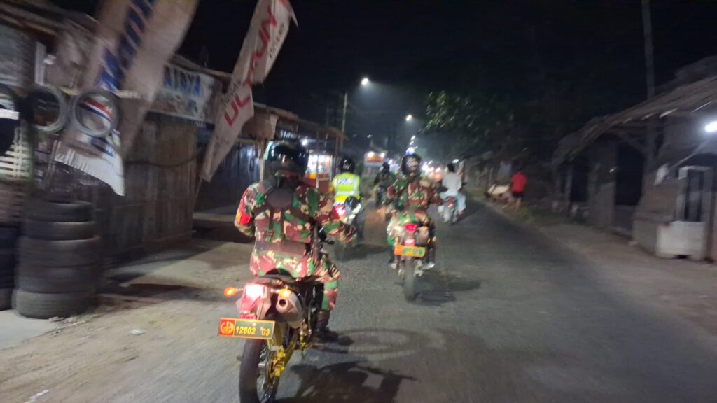 Sinergitas TNI–POLRI, Koramil 12/Rajeg Gelar Patroli Bersama Polsek, Antisipasi Daerah Rawan Begal 2476863