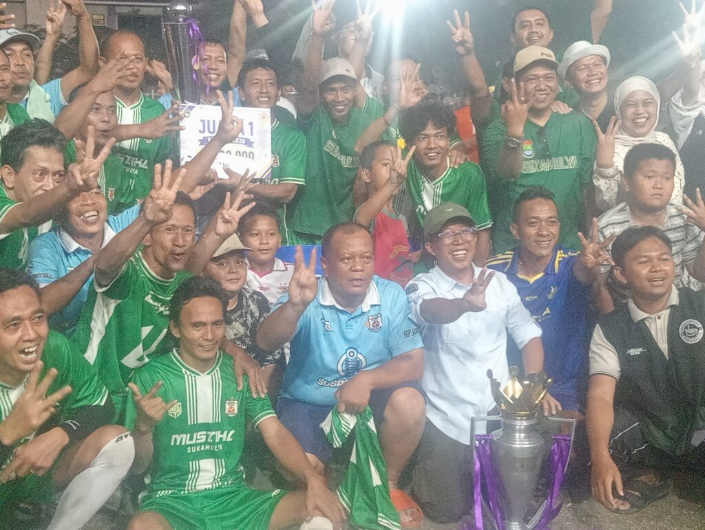 Sukamulya Pertahankan Tahta! Bungkam Desa Dukuh 3-0, Hattrick Juara Liga KOK Antar Desa Se-Kecamatan Cikupa 2026 oplus 0