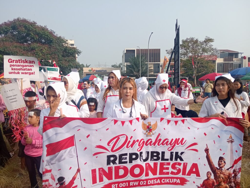 Pemdes Cikupa Gelar Karnaval Meriah, Tutup Rangkaian HUT RI ke-81 dengan Semarak Kebersamaan oplus 0