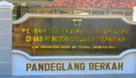 Dugaan Dinas Pendidikan Pandeglang Bermain Material Dalam Program Revitalisasi Menggeliat--GWI: Jangan Ada Yang Kebal Hukum 2780548