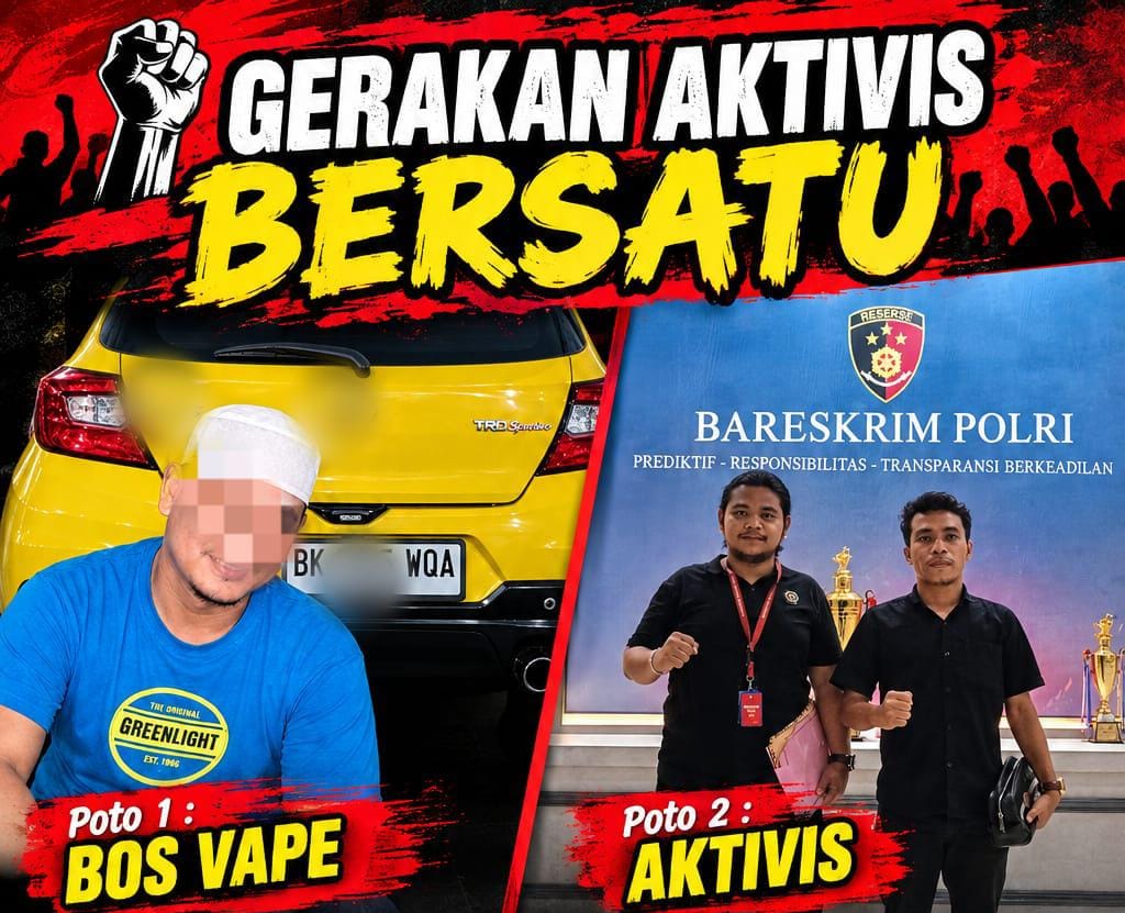 DARAH BIRU MASA DEPAN TERANCAM: GAB Desak Polda Sumut dan Interpol Libas Jaringan Internasional Vape "Getar" di Tanjungbalai 3112853