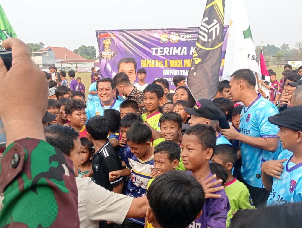 Buka Asskat League 2026, Bupati Tangerang: Jadi Ajang Bidik Bibit Muda Menuju Pentas Nasional oplus 0