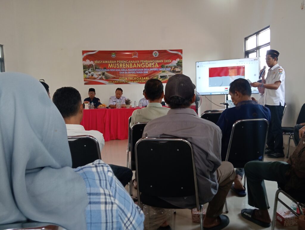Pemdes Talagasari Gelar MusrenbangDes 2027, Menguat Usulan Pembangunan Sekolah Dasar Negeri oplus 0