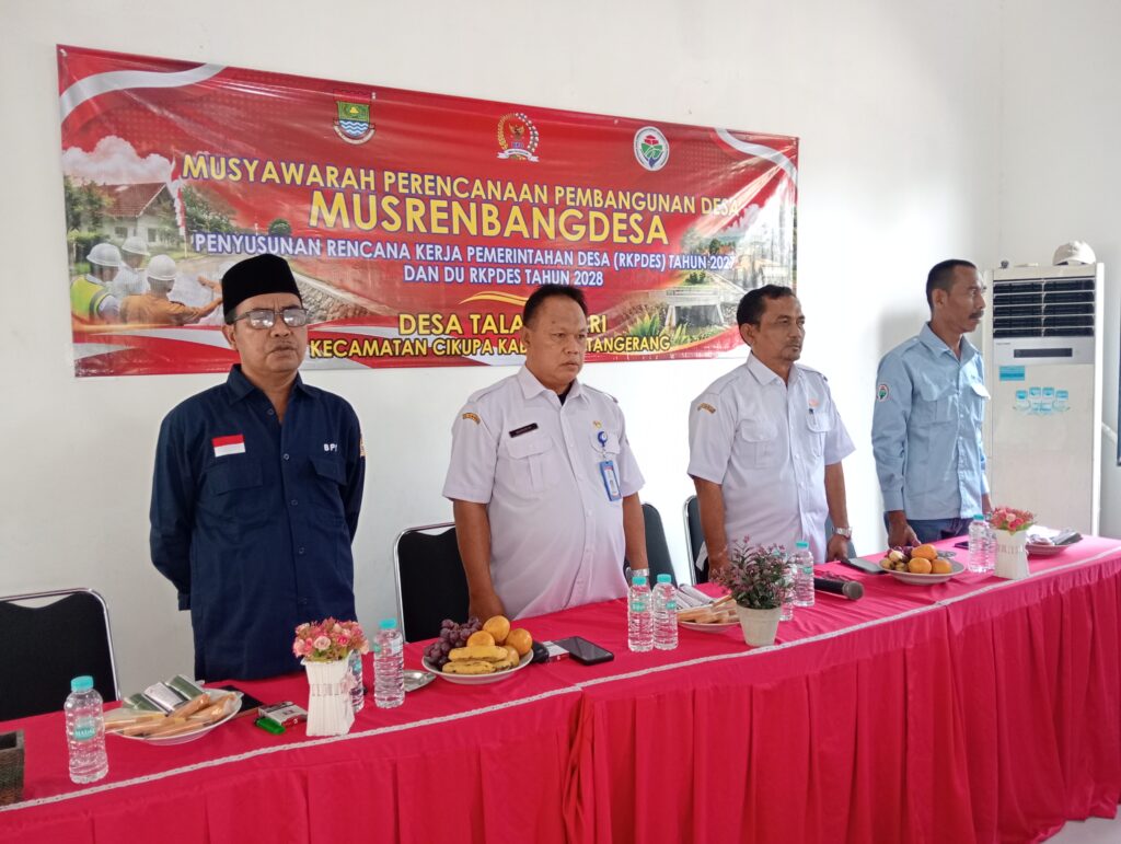 Pemdes Talagasari Gelar MusrenbangDes 2027, Menguat Usulan Pembangunan Sekolah Dasar Negeri oplus 0