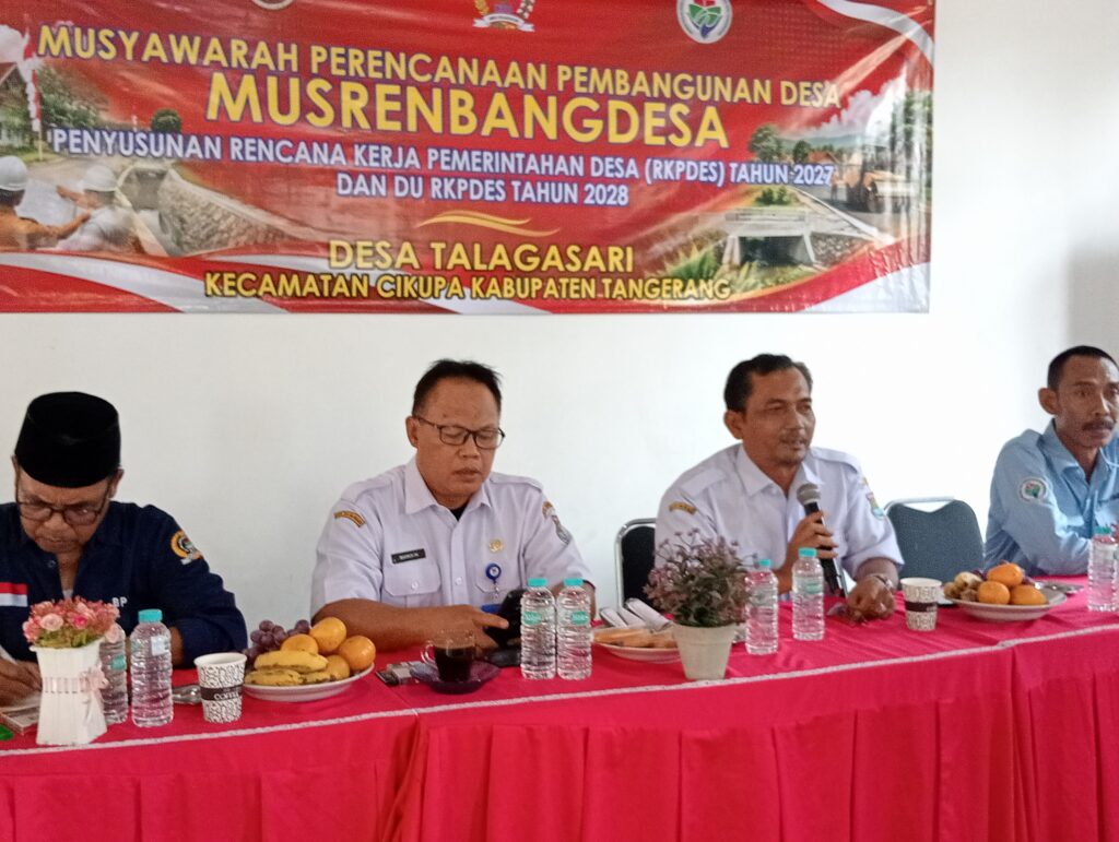 Pemdes Talagasari Gelar MusrenbangDes 2027, Menguat Usulan Pembangunan Sekolah Dasar Negeri oplus 0